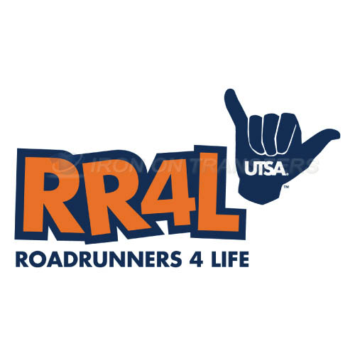 Texas SA Roadrunners Logo T-shirts Iron On Transfers N6531 - Click Image to Close